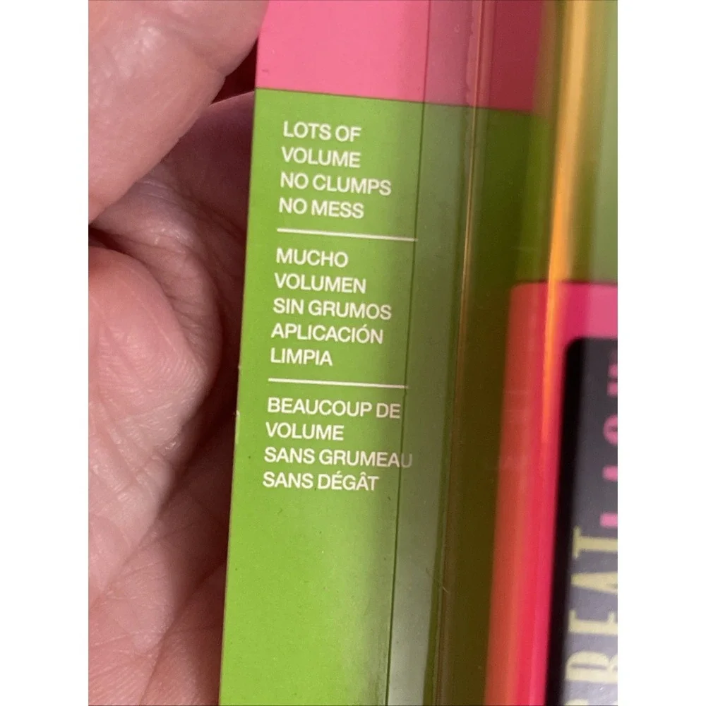 Maybelline Great Lash Lots of Lashes Washable Mascara, 141 Very Black‎ - 3 Pack